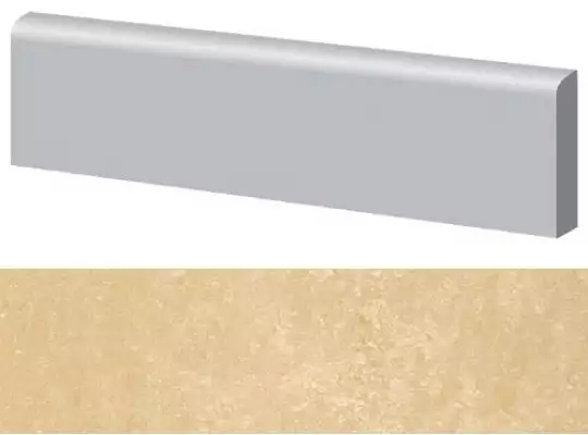 Marte Levigato Crema Marfil Battiscopa 9x30