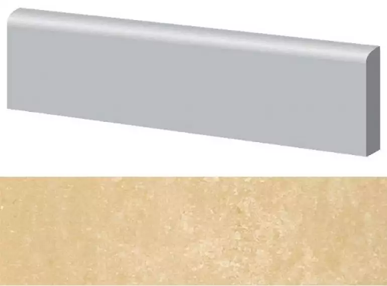 Marte Levigato Crema Marfil Battiscopa 9x30