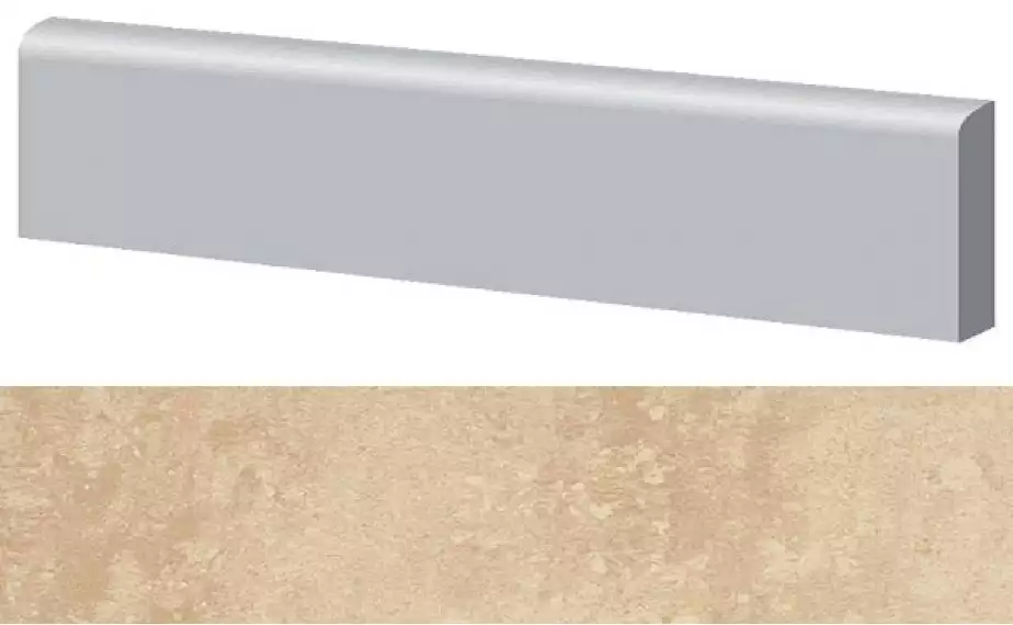 Marte Levigato Palissandro Battiscopa 9x60