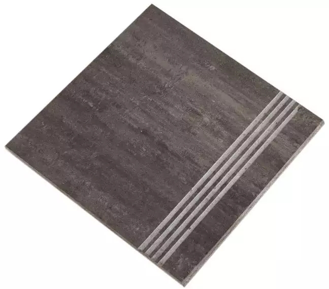 Marte Naturale Nero Acapulco Gradino 40x40
