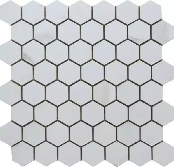 Mk.Syros White Hex. 17.5x20.2