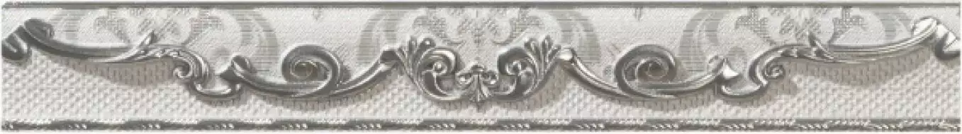 Moldura Poem Plata-Perla 3.5x25