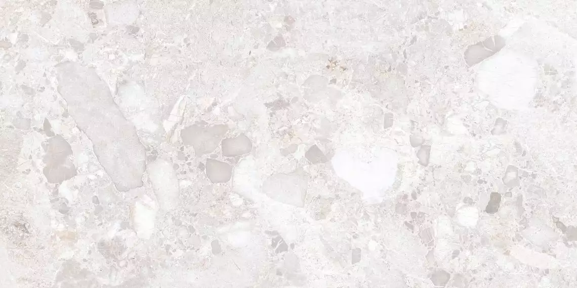 NTTVL99847D Керамогранит Terrazzo White Creative 4D 60x120