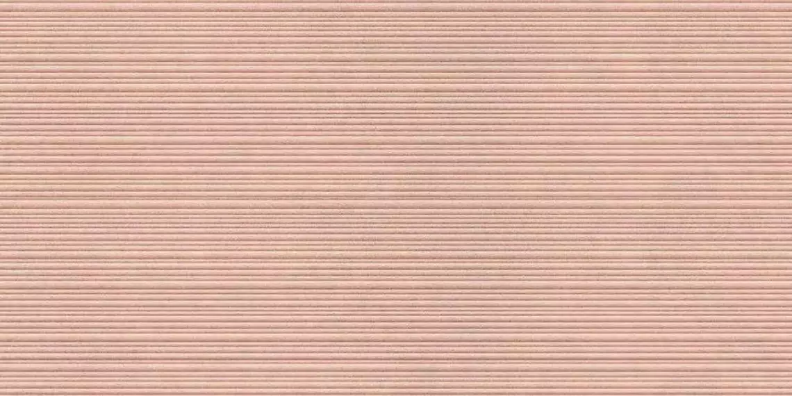 NU12BAR Керамогранит Nuances Rose Ribbed SQ. 120x60