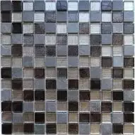 Naturelle Alcantara Nero 23x23 30.5x30.5