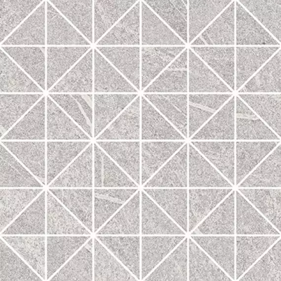 O-GBT-WIE091 Мозаика Grey Blanket треугольники серый 29x29