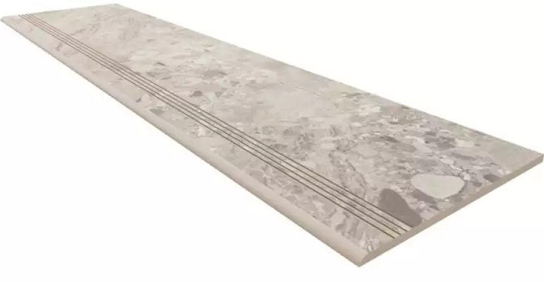 OM01 Ступень Oceanmist неполированная с насечками 30x120