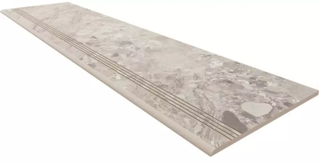 OM01 Ступень Oceanmist неполированная с насечками 30x120