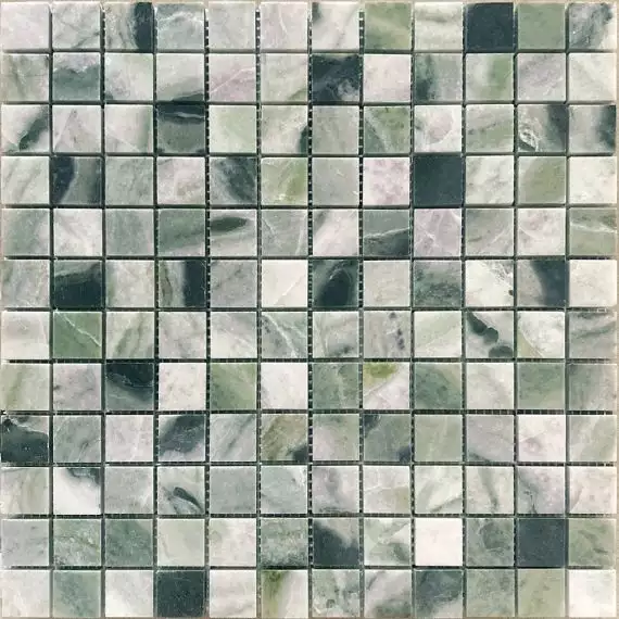 Onice Verde oliva POL 2.3x2.3x7 29.8x29.8