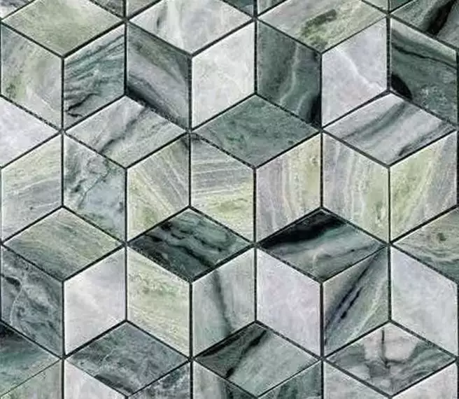 Onice Verde oliva POL diamond 96x55x7 298x259