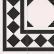 Oxford Negro Esquina 33x33