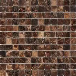PIX217 Мозаика из мрамора 23x23 305х305x6