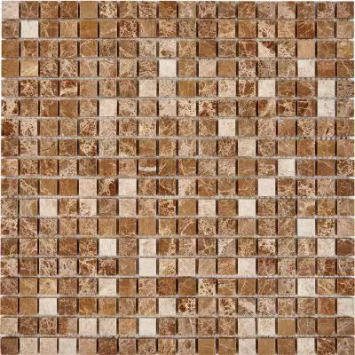 PIX221 Мозаика из мрамора 15x15 305х305x4