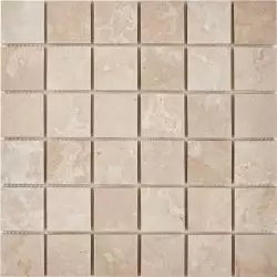 PIX233 Мозаика из мрамора 48x48 305х305x6