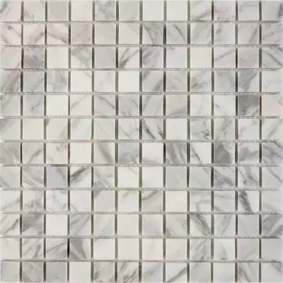 PIX242 Мозаика из мрамора 23x23 305х305x6