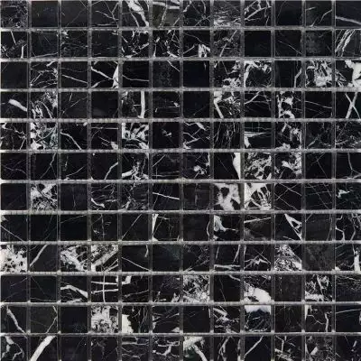 PIX251 Мозаика из мрамора 23x23 305х305x6