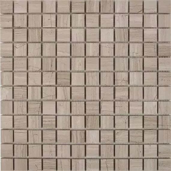 PIX254 Мозаика из мрамора 23x23 305х305x6