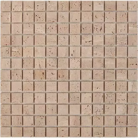 PIX258 Мозаика Travertine матовая 23х23 305х305х4