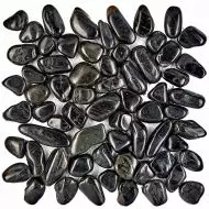 PIX264 Мозаика из гальки Blaсk stone 30.5х30.5