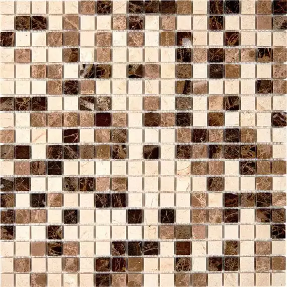 PIX268 Мозаика из мрамора 15x15 305х305x4