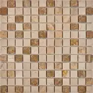 PIX274 Мозаика из мрамора 23x23 305х305x6