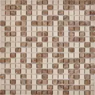 PIX275 Мозаика из мрамора 15x15 305х305x4