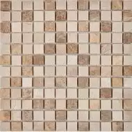 PIX276 Мозаика из мрамора 23x23 305х305x6