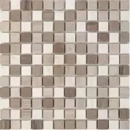 PIX279 Мозаика из мрамора 23x23 305х305x6