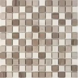 PIX279 Мозаика из мрамора 23x23 305х305x6
