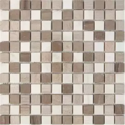 PIX279 Мозаика из мрамора 23x23 305х305x6