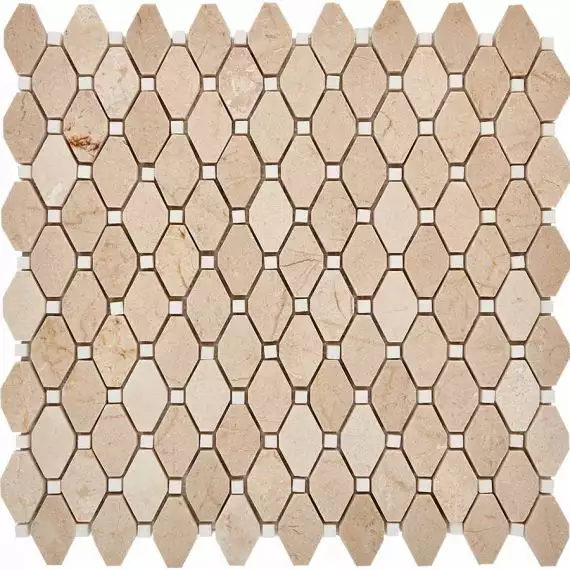 PIX285 Мозаика из мрамора 39x24 305х342x7