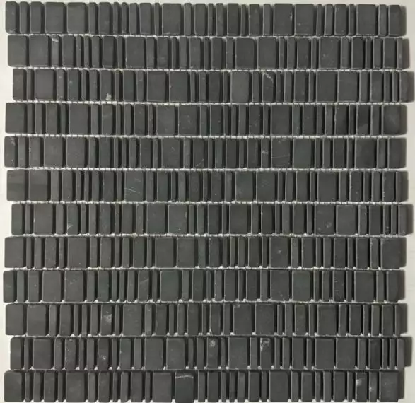 PIX317 Мозаика King Black матовая 310х307х6
