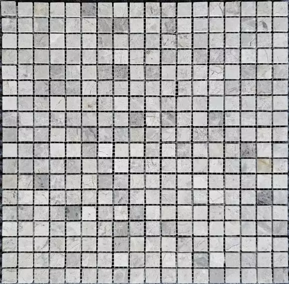 PIX328 Мозаика Tundra Grey Полированная 15х15 305х305х4