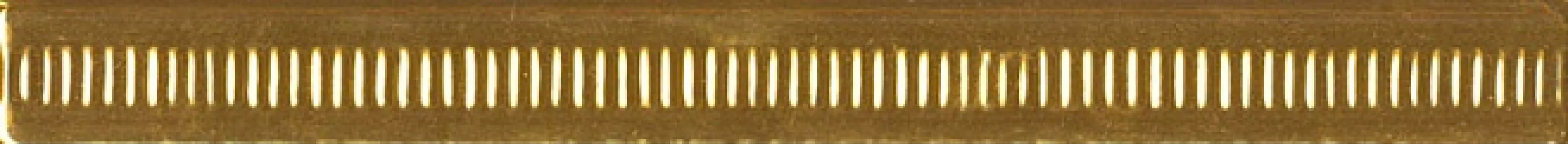 PLA002 Плитка Карандаш золото 20*2