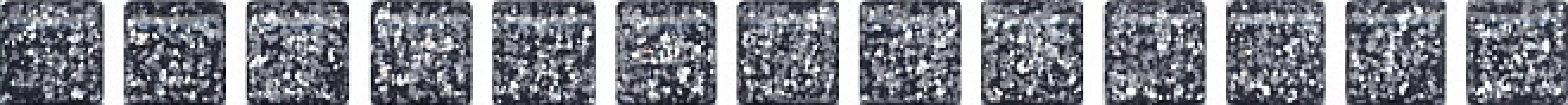 POF003 Плитка Карандаш Бисер черный серебро 20*1.4