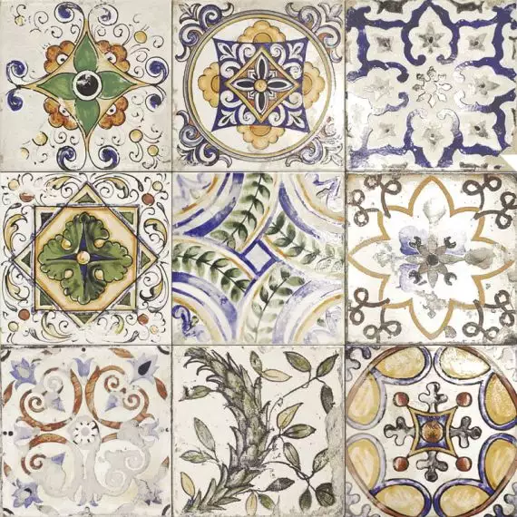 PT03095 Centro Maiolica Mix 20x20