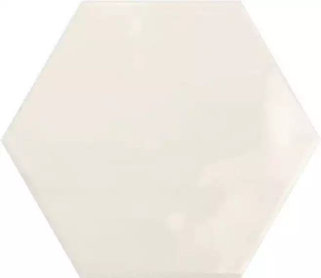 PT03135 Hex Ivory Glossy 15x17,3