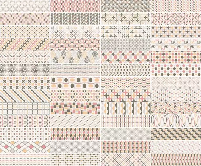 Patternbrick Multi Warm 7.3x30