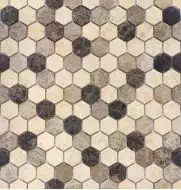 Pietra Mix 1 MAT hex 18x30x6 285x305x6