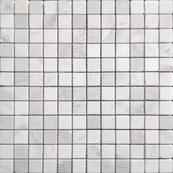 Pietrine Dolomiti bianco POL 2.3x2.3 29.8x29.8