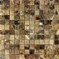 Pietrine Emperador Dark POL 2.3x2.3 29.8x29.8