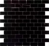 Pietrine Nero Oriente POL 23x48x4 29.8x29.8