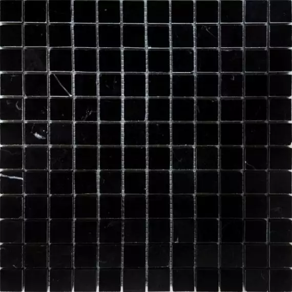 Pietrine Nero oriente POL 2.3x2.3 29.8x29.8x7