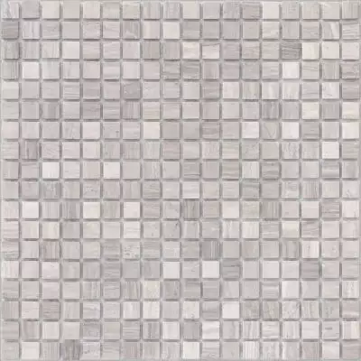 Pietrine Travertino Silver MAT 15x15x4 305x305
