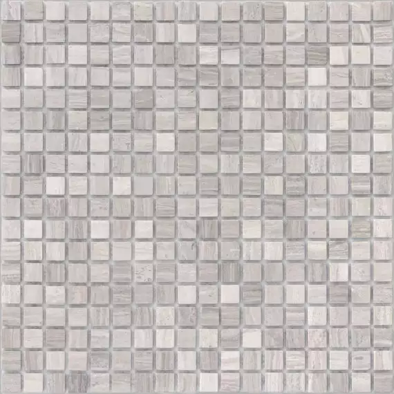 Pietrine Travertino Silver MAT 15x15x4 305x305