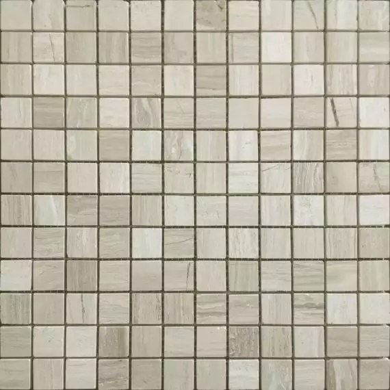 Pietrine Travertino Silver POL 2.3x2.3 - толщ. 4 мм 29.8x29.8