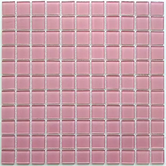 Pink glass (стекло) 25*25 300*300
