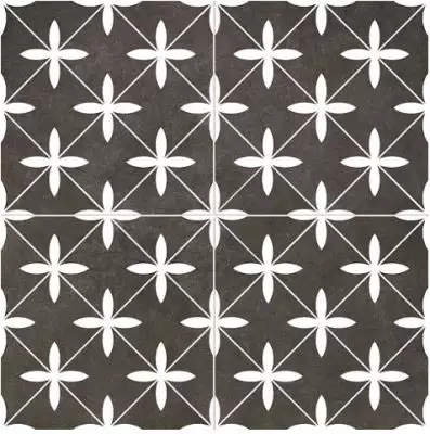 Poole Black Pre-cut Satin 45х45