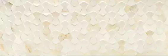 Quios Bowtie Cream Rect 40x120