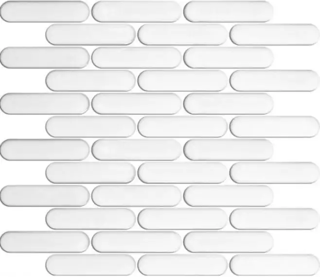 R-341 Мозаика керамика глянцевая (2,3*9,8) 30*30